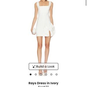 Elliatt Rays Dress in Ivory